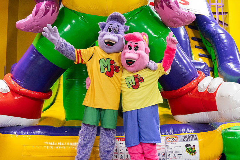 Monkey Joe's Mascots