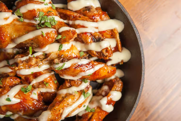 Chicken with queso