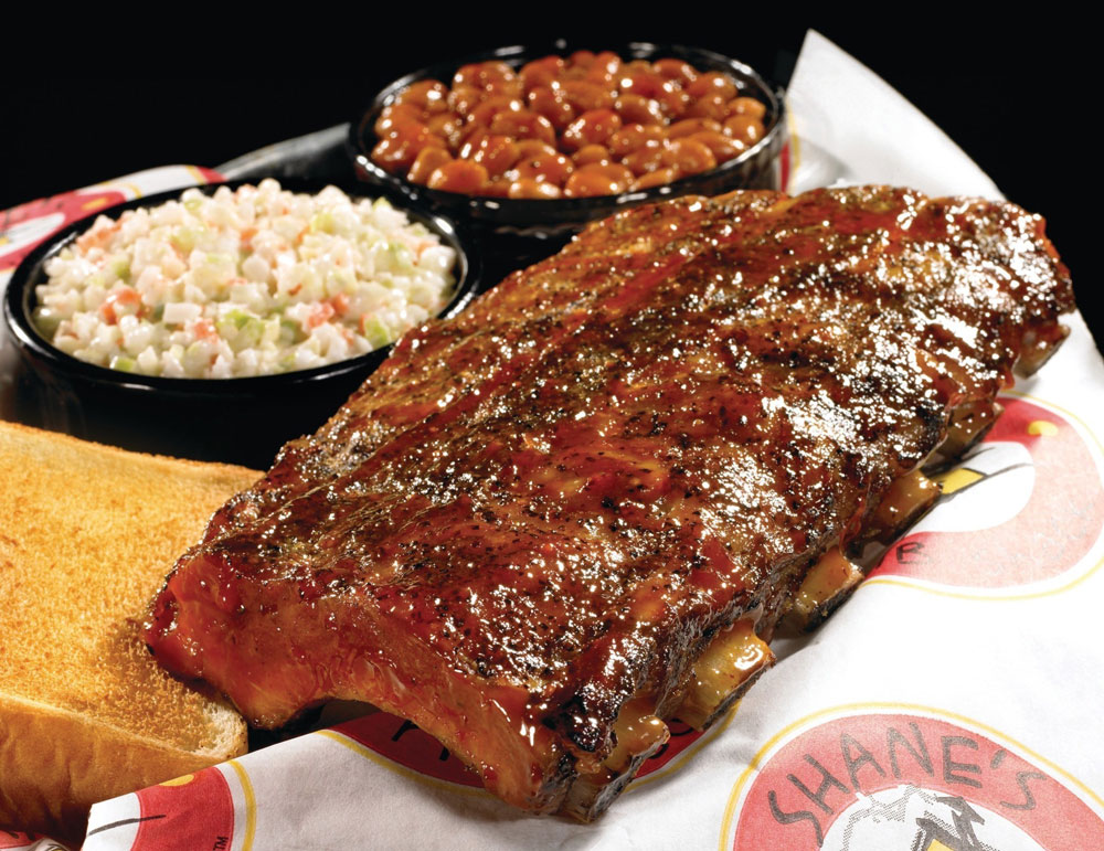 Hot line with carving and plating station