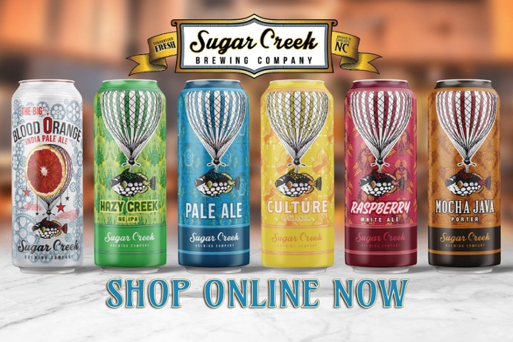 Sugar Creek Beer Lineup